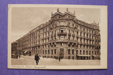 Ansichtskarte AK Stuttgart  1930-1950 Hotel Marquardt